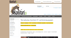 Desktop Screenshot of kauppa.konitori.fi