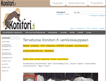 Tablet Screenshot of kauppa.konitori.fi
